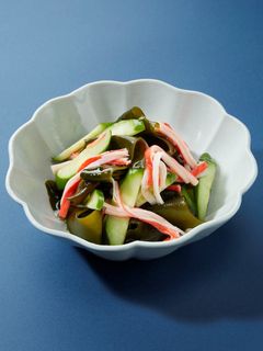 かにかまの酢の物-レシピのメイン写真