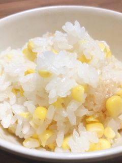 トウモロコシの炊き込みご飯-レシピのメイン写真