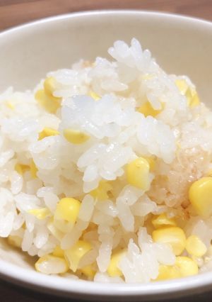 トウモロコシの炊き込みご飯-レシピのメイン写真