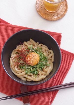 冷凍うどんで簡単！油そば風うどん-レシピのメイン写真