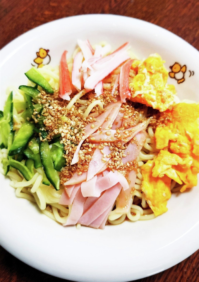 ごましょうゆタレの冷やし中華-レシピのメイン写真