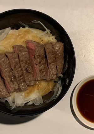 オージービーフでステーキ丼-レシピのメイン写真