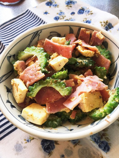 高野豆腐でゴーヤチャンプルー-レシピのメイン写真