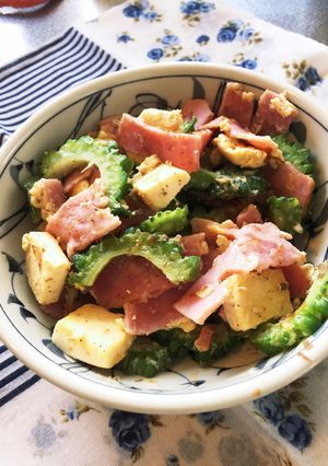 高野豆腐でゴーヤチャンプルー-レシピのメイン写真