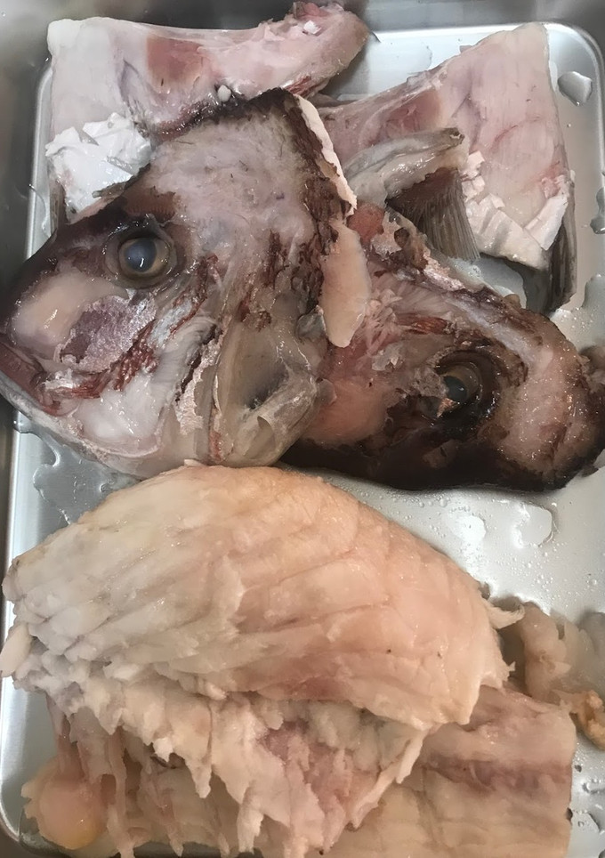 てまひま★鯛のアラの下処理-レシピのメイン写真