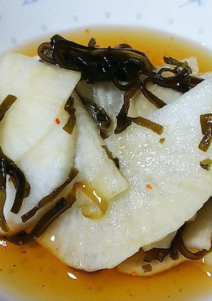 大根と塩昆布の甘酢漬け-レシピのメイン写真