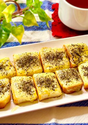 超簡単☆紅茶のハニーチーズトースト-レシピのメイン写真
