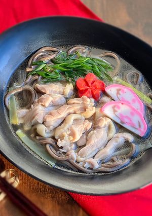 【年越しそば】一つの鍋で♩簡単鶏南蛮そば-レシピのメイン写真
