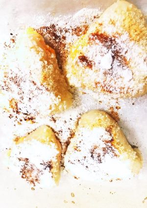 お米de焼チーズケーキ　ごはん捨てないで-レシピのメイン写真