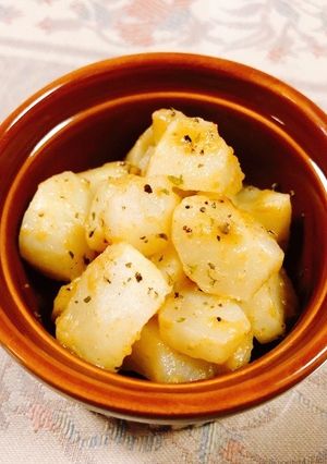 簡単！菊芋とスパイスの白ワイン煮込み-レシピのメイン写真