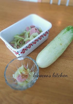 伝統野菜　高山きゅうりと魚ニソの酢の物-レシピのメイン写真
