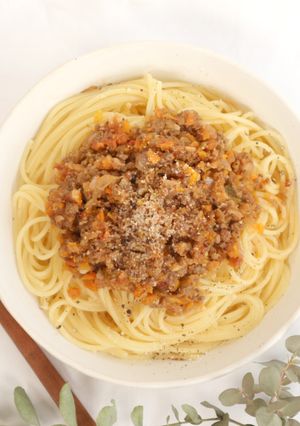 粉末昆布入り!コンソメなし!ミートソース-レシピのメイン写真