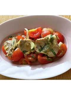 豚ヒレ肉とミニトマトのマリネ-レシピのメイン写真