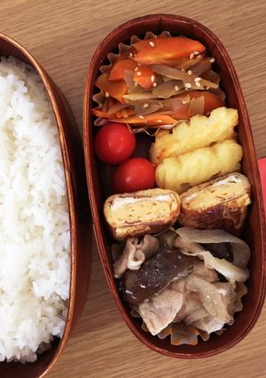 2020.8.27お弁当-レシピのメイン写真