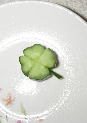 お弁当に四葉のクローバー-レシピのメイン写真