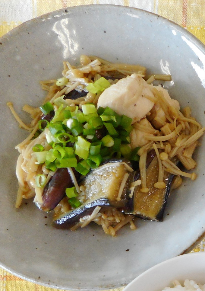 鶏肉と茄子のとろとろ煮-レシピのメイン写真