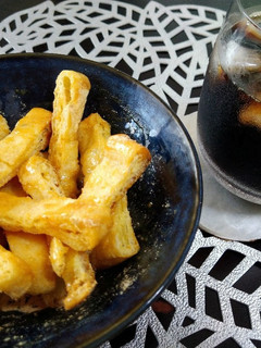 〜油揚げで揚げパン風〜油揚げピザスイーツ-レシピのメイン写真