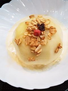 丸ごと桃の、アイスイン-レシピのメイン写真