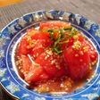 トマトの中華風ゴマサラダ