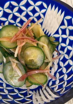 胡瓜☆ミョウガの酢の物-レシピのメイン写真