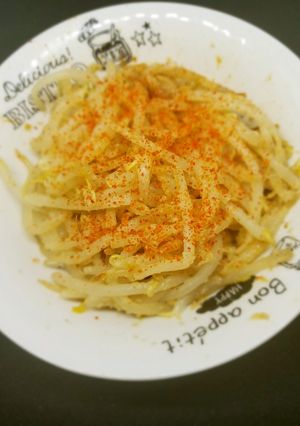 糸島鯛液みそ　みそもやし炒め-レシピのメイン写真