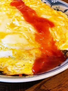 野沢菜のアジアン☆オムライス-レシピのメイン写真