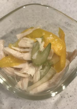 セロリと鶏ハムのピクルスサラダ-レシピのメイン写真