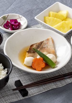 魚の煮付け【入院食⑱夕/主菜】-レシピのメイン写真