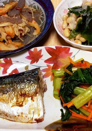 えのきとこんにゃく炒め-レシピのメイン写真