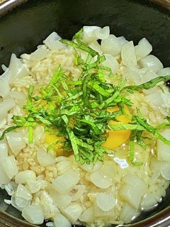 らっきょう入り卵かけご飯-レシピのメイン写真