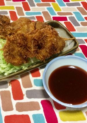 超簡単☆激うま特製カレーソースの豚串カツ-レシピのメイン写真