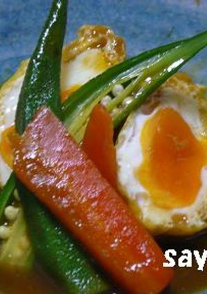 わ!(和)きんちゃく玉子カレー。゚☆-レシピのメイン写真