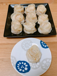 花の餃子-レシピのメイン写真