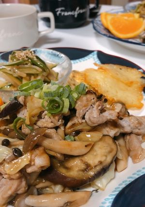 豚こまとしめじの甘酢炒め-レシピのメイン写真