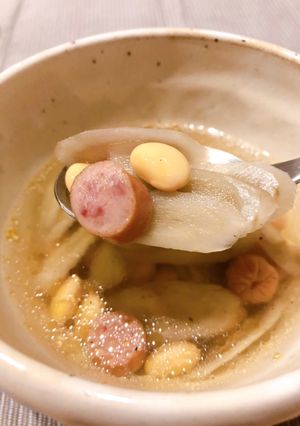 簡単♪腸活ゴボウスープ-レシピのメイン写真