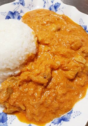 カゴメ基本のトマトソースでチキンカレー♪-レシピのメイン写真