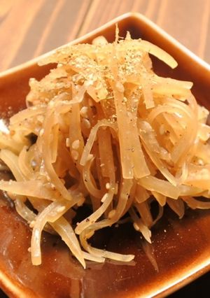 山椒香る青パパイヤのきんぴら-レシピのメイン写真