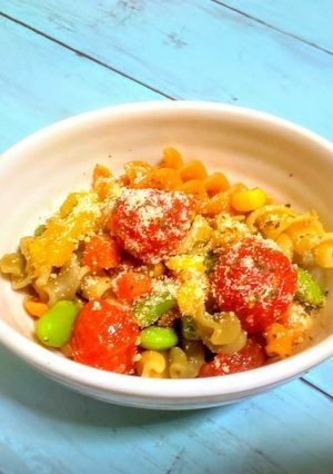 トマトと枝豆のイタリアンパスタサラダ-レシピのメイン写真