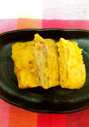 ツナ入り卵焼き-レシピのメイン写真