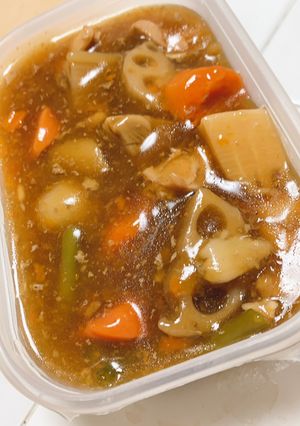 時短あんかけ筑前煮-レシピのメイン写真