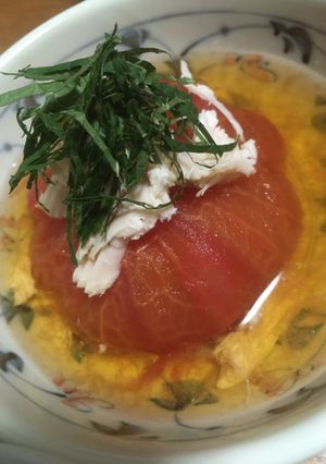 丸ごとトマトの冷たいおでん風-レシピのメイン写真