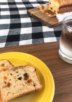 キャラメルチョコバナナのパウンドケーキ-レシピのメイン写真