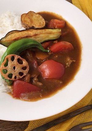 *フレッシュ!トマトカレー*-レシピのメイン写真