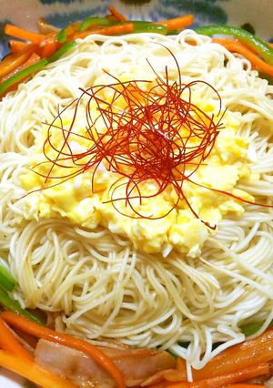 ソーミンチャンプルー◎そうめんの焼きそば-レシピのメイン写真