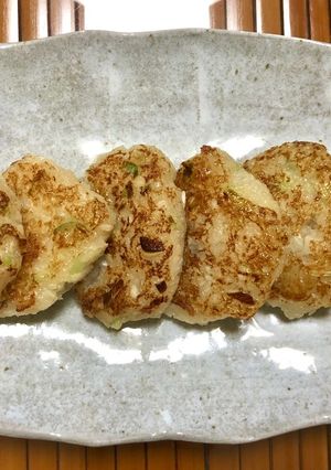 咳に効く‼︎咳止め☘︎︎レンコン餅-レシピのメイン写真