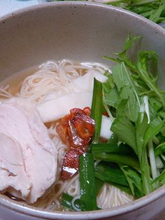 鶏ハム茹で汁で◆フォー風麺-レシピのメイン写真