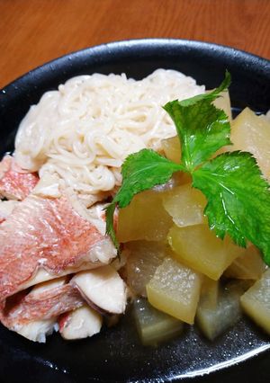 赤魚と冬瓜、そうめん煮-レシピのメイン写真