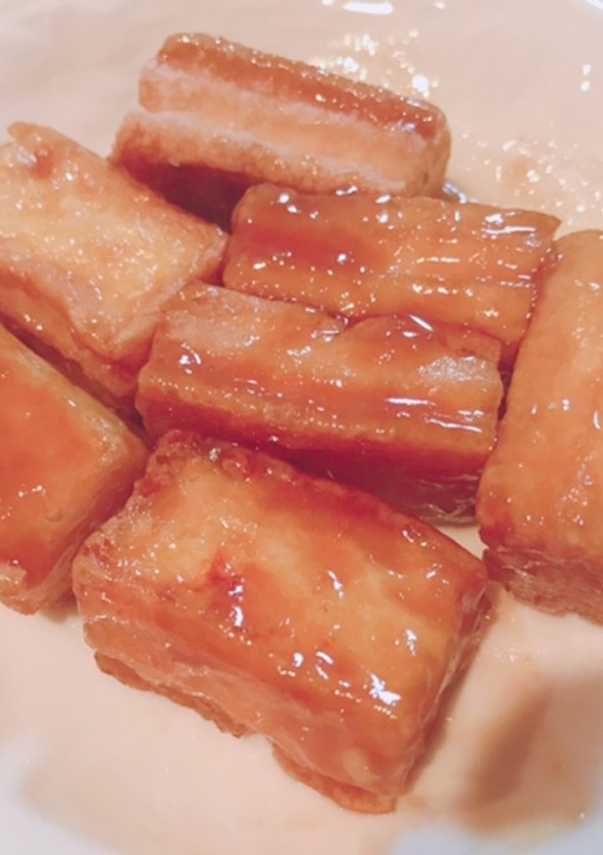 厚揚げ豆腐の生姜焼き-レシピのメイン写真