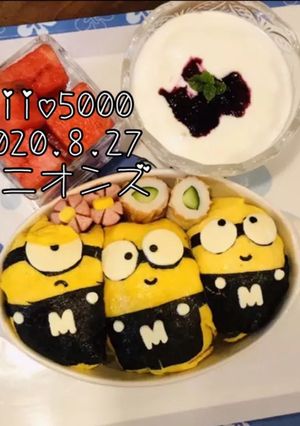 簡単 キャラ弁 アニメ オムライス-レシピのメイン写真