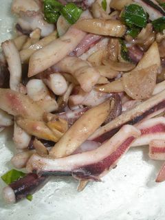 イカのバター炒めバジル風味♪-レシピのメイン写真